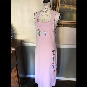 CRT Women’s Pink Heart Cotton Sleeveless dress M